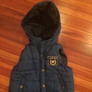 Lucky brand baby vest 24 months.
